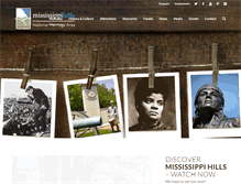 Tablet Screenshot of mississippihills.org